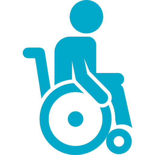 man in wheelchair